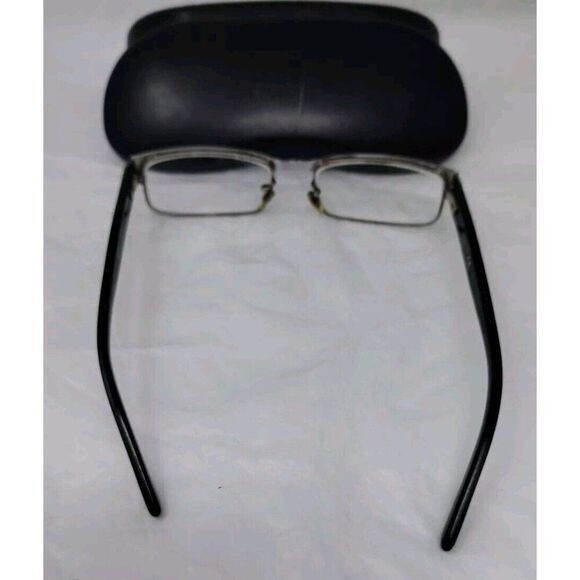 Ray Ban RB 6169 2502 Square Gunmetal Black Eyeglasses Frame 52-16-140 w/Case main image 3